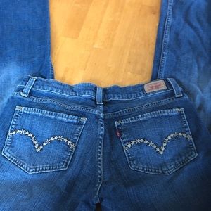 Levi’s too superlow 524  bootcut jeans size 7M